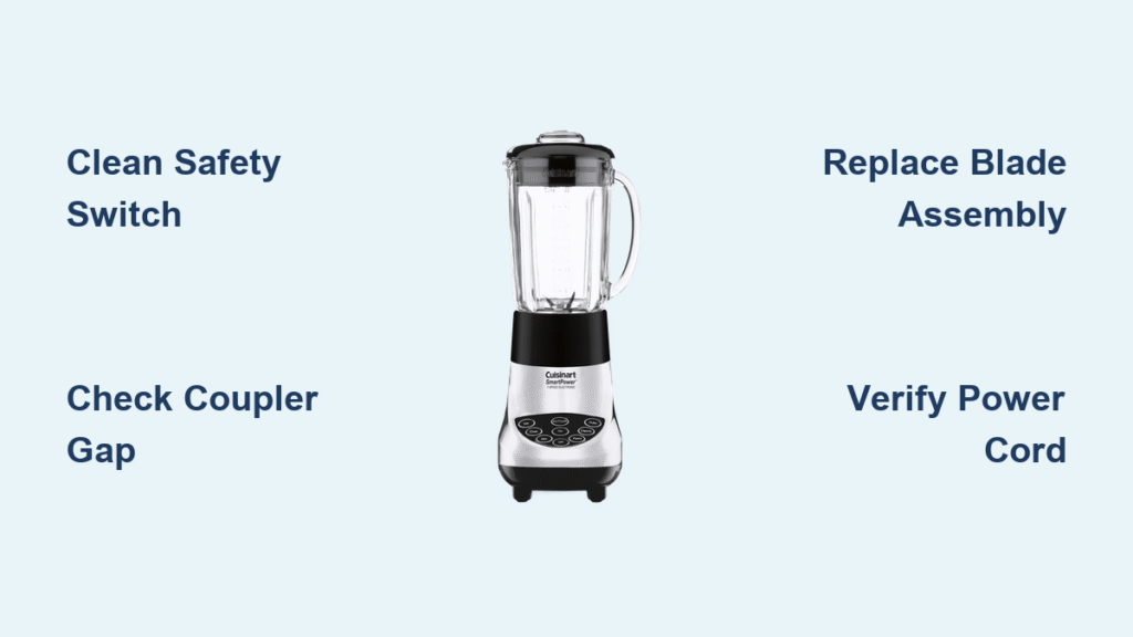Cuisinart Blender Not Blending? Fix It Fast