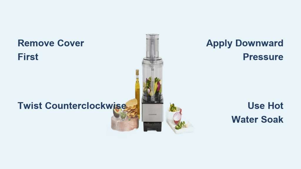 How to Remove Cuisinart Bowl from Base