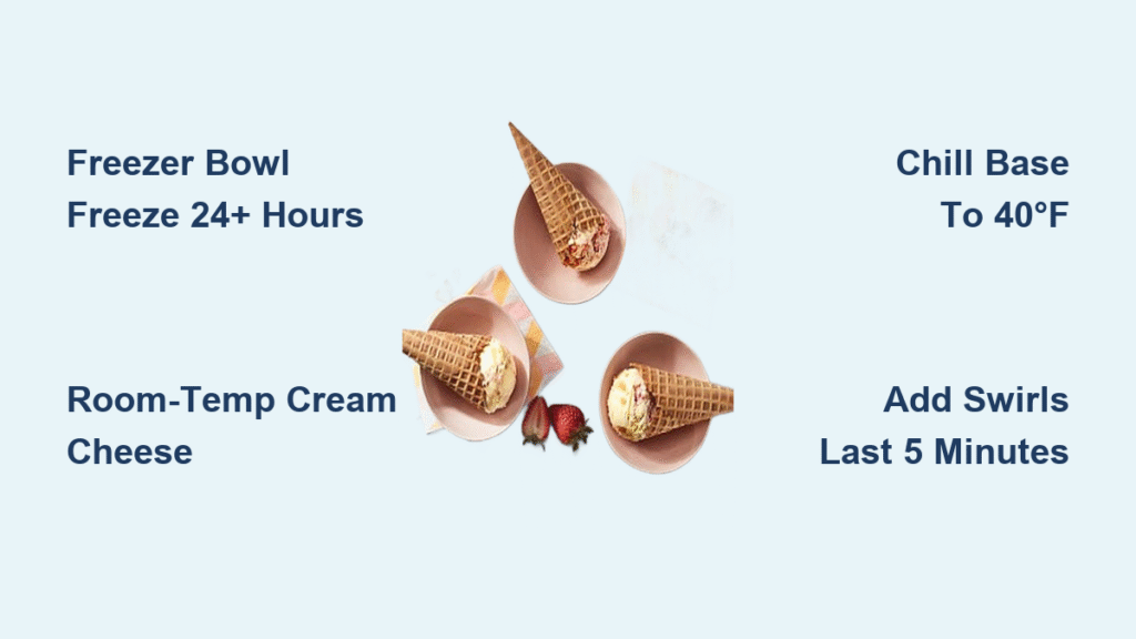 Cheesecake Ice Cream Recipe for Cuisinart Maker