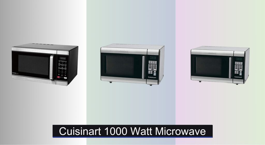 4 Best Cuisinart 1000 Watt Microwaves of 2026