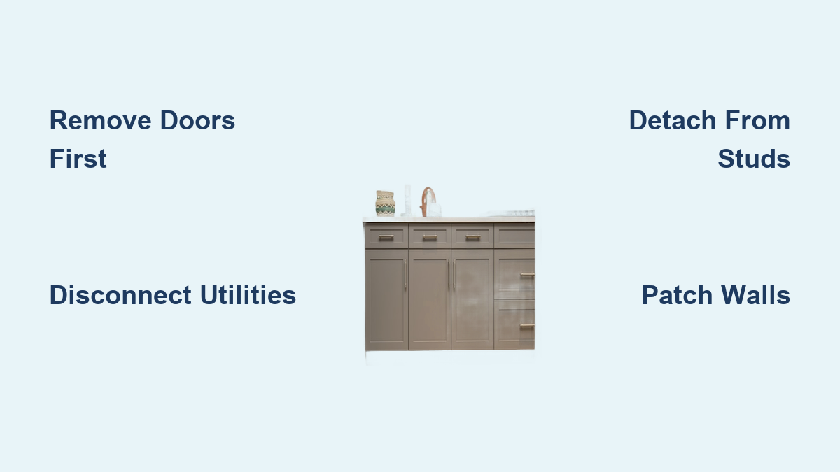 How to Remove Kitchen Cabinets: Step-by-Step Guide